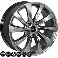 Литые диски ZW Tesla (BK799) R18 W8 PCD5x114.3 ET35 DIA67.1 (HB)