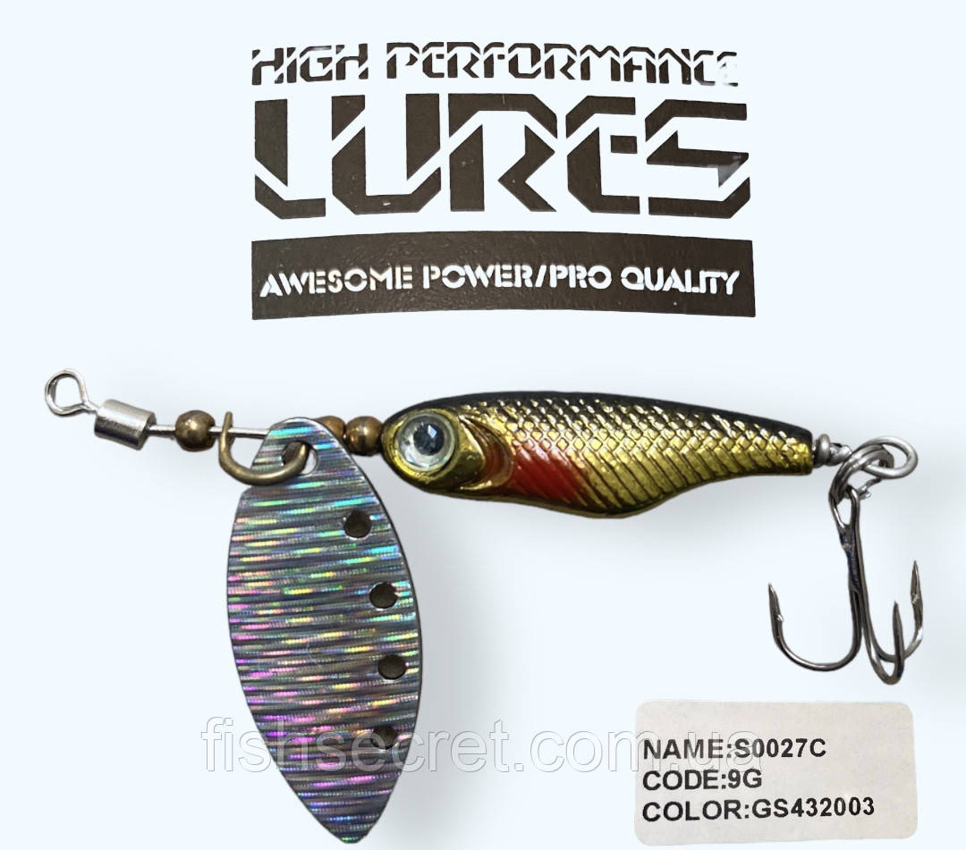 Блешня Lures S0027С 9 г., фото 1