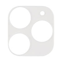 Захисне скло на камеру 3D для iPhone 11 Pro Max White