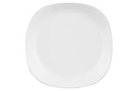 ARDESTO Dessert plate Molize, 20х20cm, white, ceramics