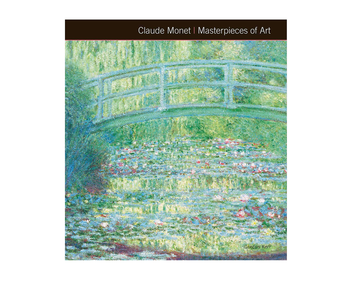 Книга про художників Клод Моне Claude Monet Masterpieces of Art. Gordon Kerr живопис книги для художників