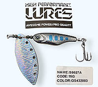 Блесна вращающаяся Lures S0027A 15 г. GS432003-1