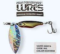 Блесна вращающаяся Lures S0027A 15 г. GS432004-1