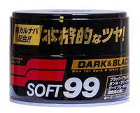 Базовый воск для черных автомобилей SOFT99 Dark & Black Wax 300гр