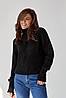 Зручний жіночий светр туніка тонкого в'язання норма, фото 2