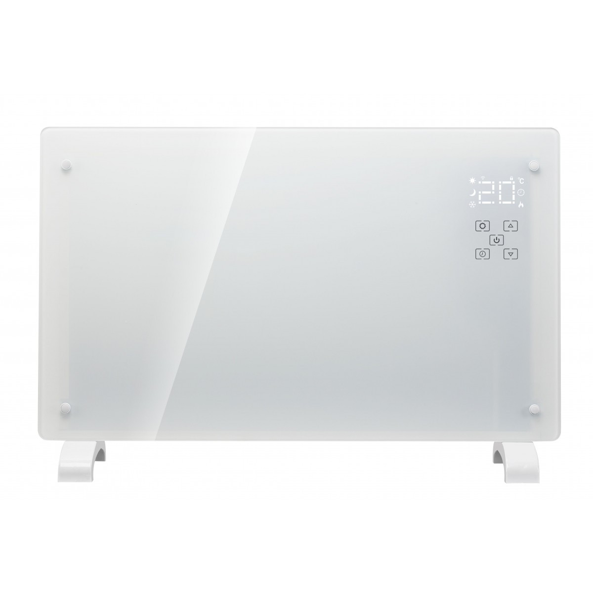 Електричний нагрівач Volt Termoglass Pro 2000W Comfort White (конвектор)