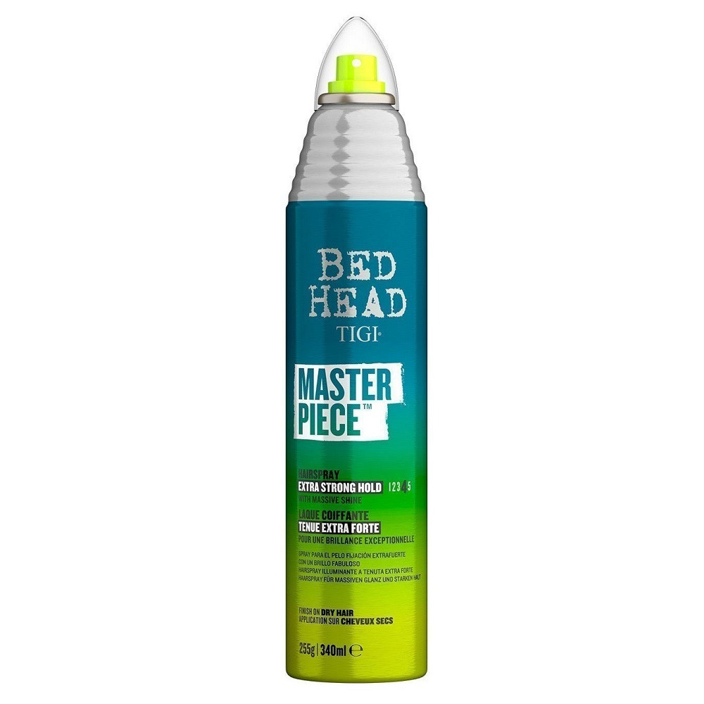 Лак для волосся з блиском Tigi Bed Head Masterpiece Hairspray Extra Strong Hold Level 4 340 мл
