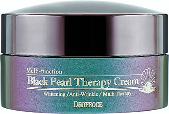 Антивіковий крем-гель з чорними перлинами Deoproce Black Pearl Therapy Cream 100 мл