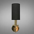 Класичне бра з абажуром на 1 лампу Е14 золото D-2124/1G, фото 2