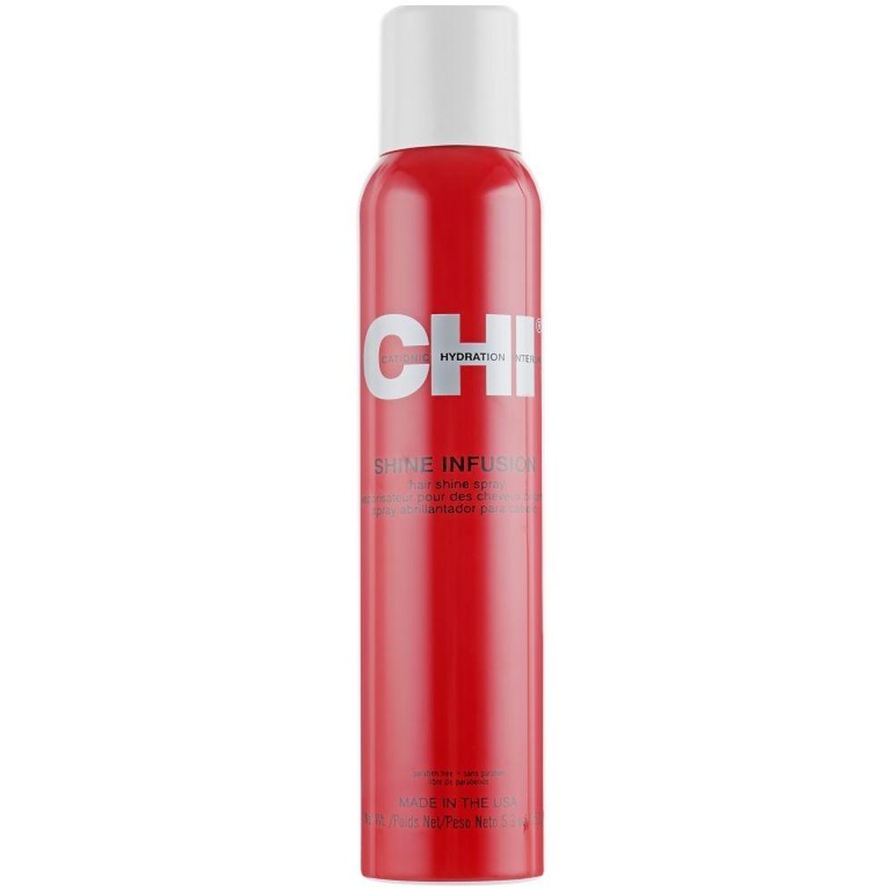 Термоактивний блиск-спрей для волосся CHI Shine Infusion Thermal Spray Polishing 150 г