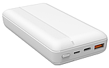 Портативний зарядний пристрій BYZ W23 - 20000 mAh TYPE-C PD (White), фото 3