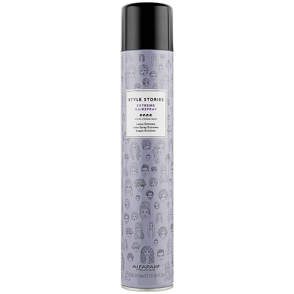 Лак для волосся екстрасильної фіксації Alfaparf Milano Style Stories Extra Strong Hairspray 500 мл