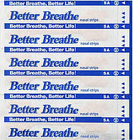 Смужки від хропіння Breath Easy Extra-Strength Nasal Breathing Strips тілесні, 100 смужок