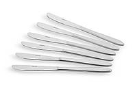 ARDESTO Butter knife set Black Mars Ether 6 pcs., stainless steel