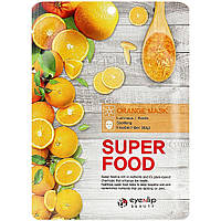 Тканевая маска для лица "Апельсин" Eyenlip Super Food Orange Mask 23 мл