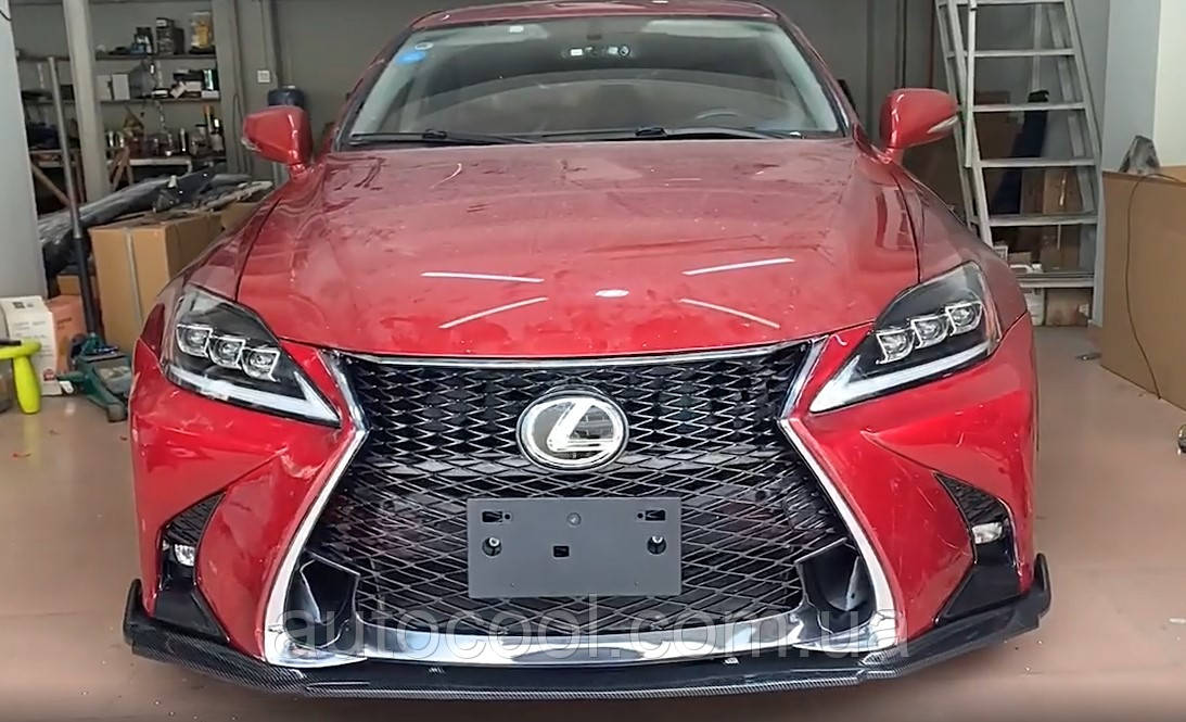 Тюнінг бампер Lexus IS 250 2006-2012 г. стиль GS, фото 1