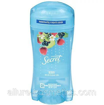 Гелевый дезодорант Летняя ягода Secret Antiperspirant Deodorant Berry Clear Gel 73гр - фото 2 - id-p1037865325