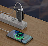 Зарядний пристрій USLION 65W GaN USB Type C PD турбо зарядка QC3.0, фото 4