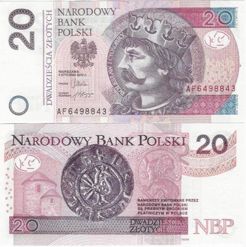 Польша / Poland 20 Zlotych 2012(2014) Pick NEW UNC