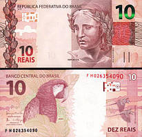 Бразилия / Brasil 10 reais 2010 Pick 254 UNC