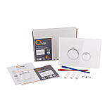 Панель змиву для унітазу Qtap Nest QT0111V1164GW, фото 5