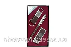 Подарунковий чоловічий набір із ручкою й брелоком