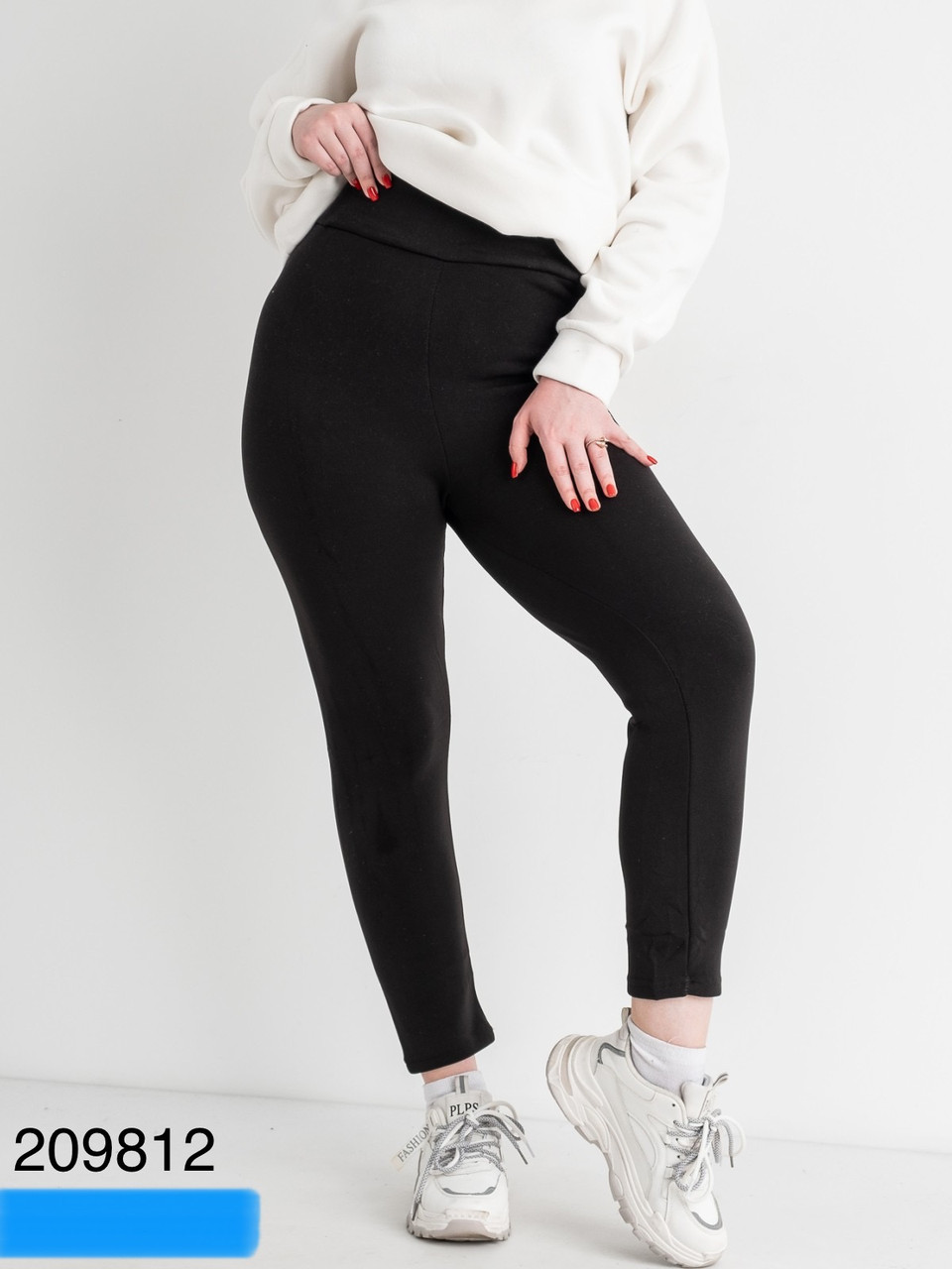 209812 Лосини Жіночі утепленні хутром 5XL(2)6XL(2).7XL(2)/6шт