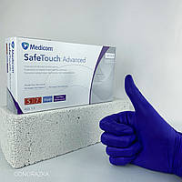 Нитриловые перчатки Medicom Advanced Extend фиолетовые "S" - 100 шт ( "№ 1100")
