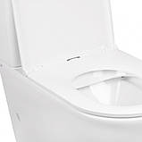 Унітаз-компакт Qtap Robin безободковый з сидінням Soft-close QT13222141ARW, фото 7