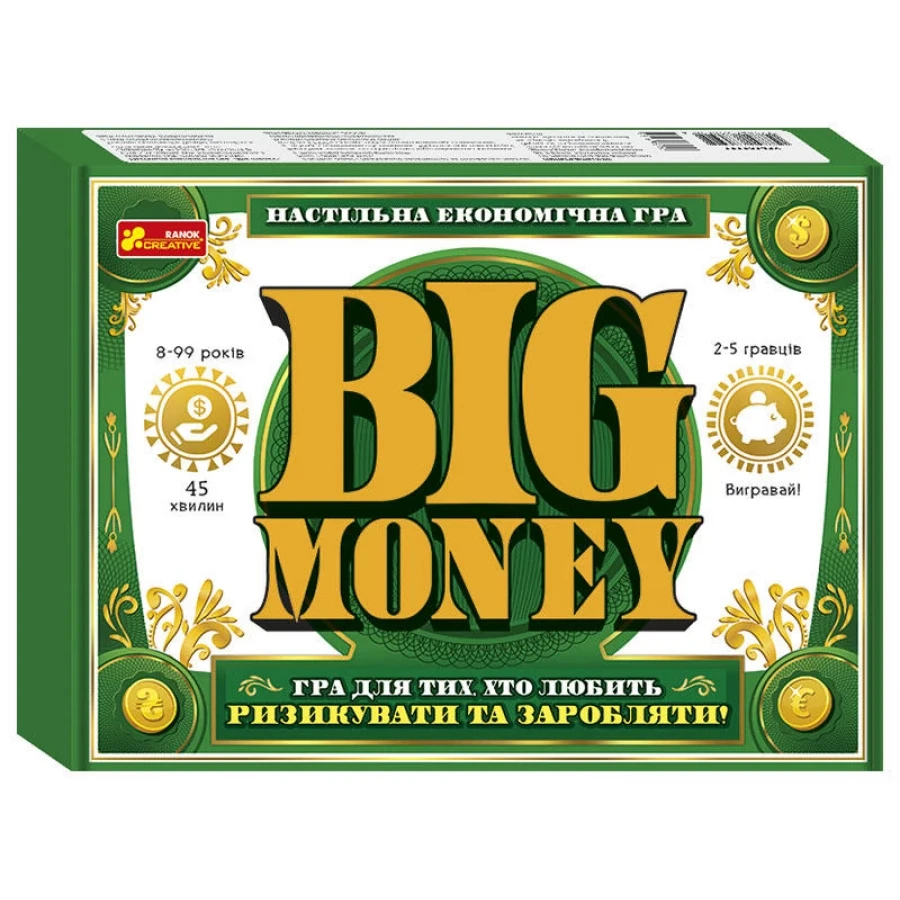 Настільна гра Big Money (українською)