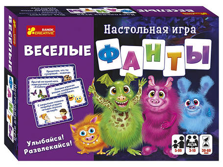Настільна гра Веселі фанти (російською), фото 1