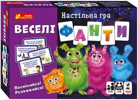 Настільна гра Веселі фанти (українською), фото 1