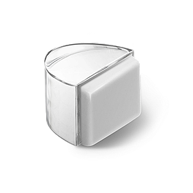 Дверний стопор MVM самоклейка М-45 Т прозорий