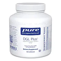 Pure Encapsulations DGL Plus / Деглицирризиновая солодка для здоровья желудка 180 капсул