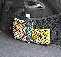 Сетка карман автомобильная в багажник автомобиля на липучках 25*70см