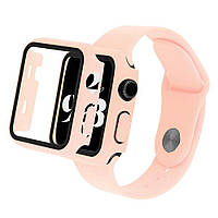 Защитный комплект Deexe Protective Kit для Apple Watch Ultra / Ultra 2 (49mm) - Light Pink