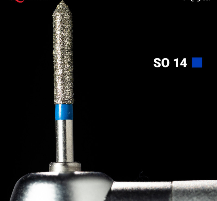 Діамантовий бір SO-14. Фісура-олівець (ISO 131/018), синій, Mani.Оригінал., фото 1
