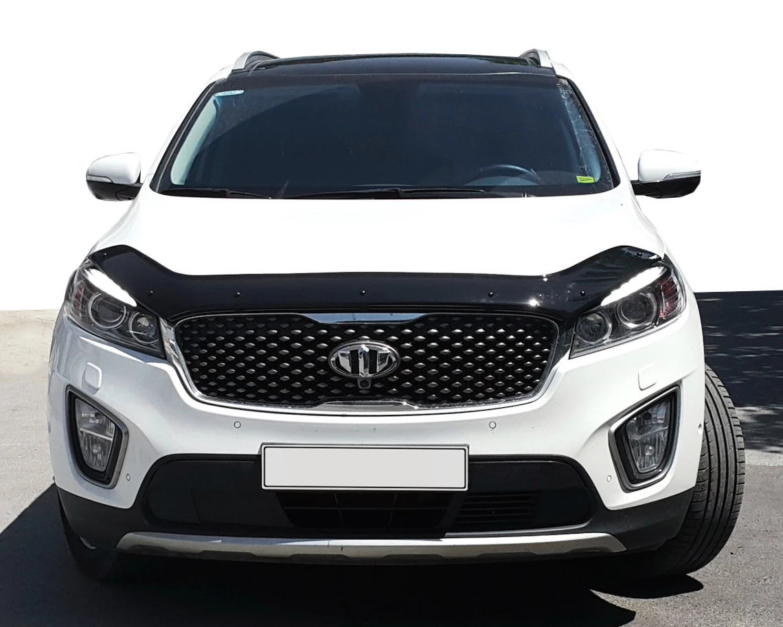 Дефлектор капота (EuroCap) для Kia Sorento UM 2015-2020р.