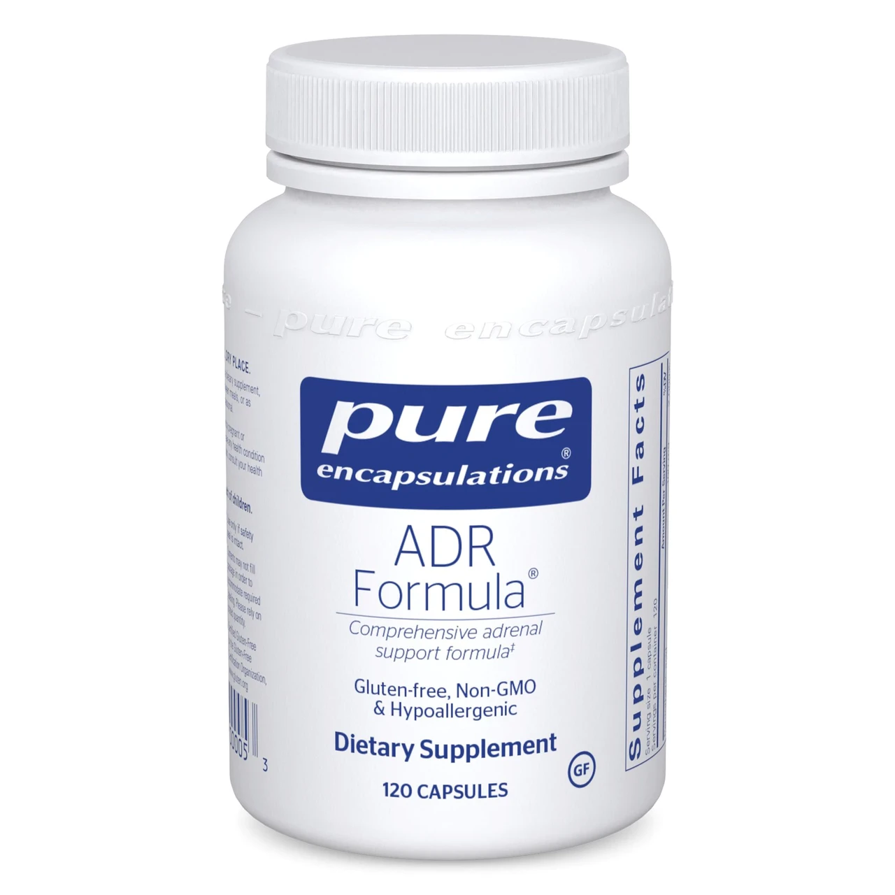 Підтримка надниркових залоз, ADR Formula, Pure Encapsulations, комплексна формула, 120 капсул BX638