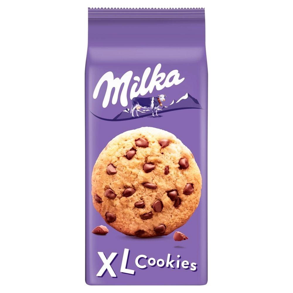 Печиво Milka Xl 154 г зі шматочками шоколаду