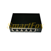 Комутатор Dinkia DS-1005P 5 портів Ethernet 10/100 Мбіт/сек, без БЖ, BOX