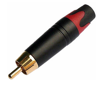 Роз'єм RCA тюльпан LDI SB217 red