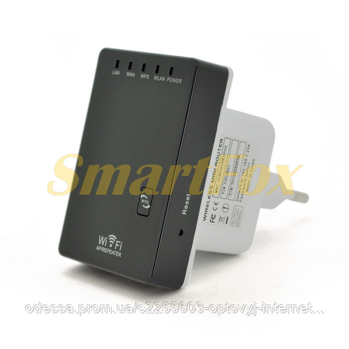 Усилитель WiFi сигнала со встроенной антенной LV-WR02, питание 220V ...