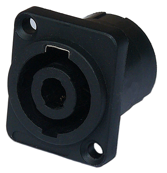 Роз'єм Speacon LDI SA305P гніздо панельне 4 pin