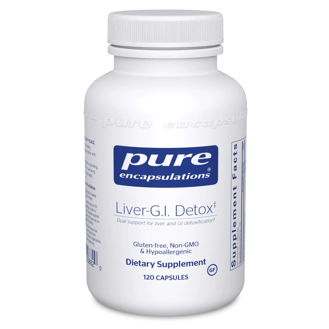 Pure Encapsulations Liver-G.I. Detox/підтримання детоксикації печінки та шлунково-кишкового тракту 120 капс BX