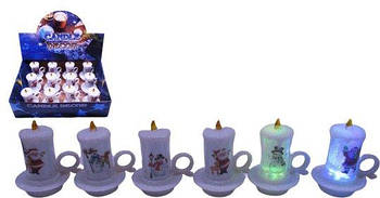 Сувенир "Свеча новогодняя" LZ-0811 G-Rich