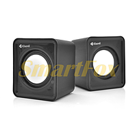 Колонки 2.0 Kisonli V310 для ПК і ноутбука, USB + 3.5 mm, 2x0,5 W, 20Hz- 20KHz, Black, BOX, Q100