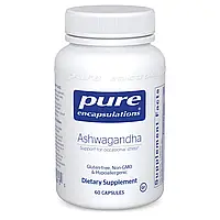 Ашваганда, Ashwagandha, Pure Encapsulations, 60 капс.