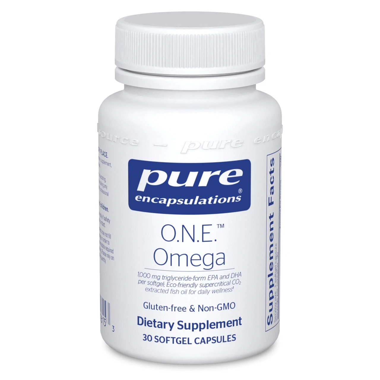 Pure Encapsulations O.N.E. Omega/Омега 3 риб'ячий жир з ЕПК і ДГК 1000 мг 30 капс BX845