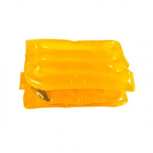 Многоразовая солевая грелка "Воротник" Желтая, химическая грелка с солью (ST) - фото 3 - id-p1692925639